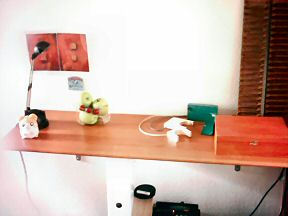 Picture of Lucy's former residence.