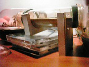 Picture of gate 2 the 2nd setup of the cage