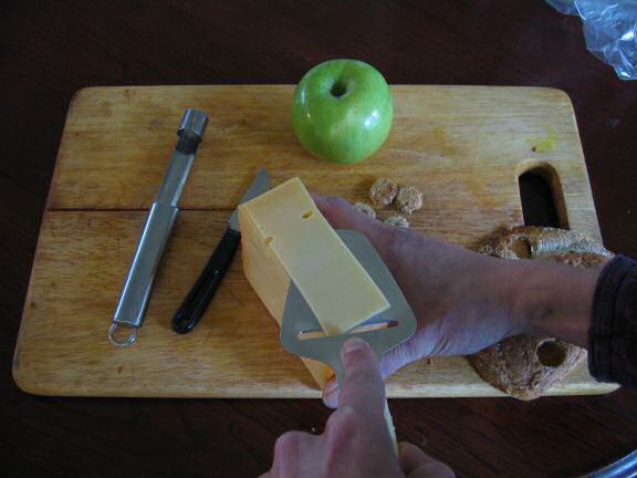 Cookin' 4 Lucy easy Cheese/Apple rolls.