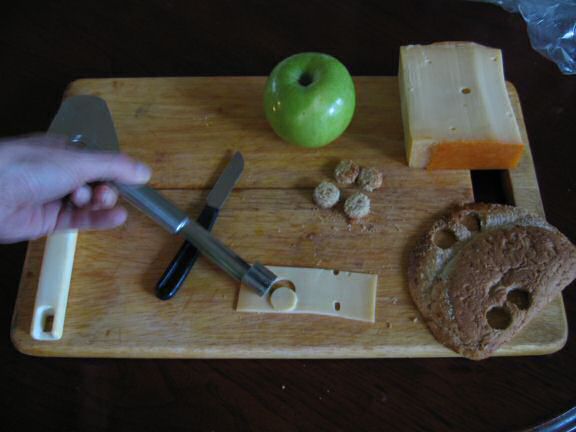 Cookin' 4 Lucy easy Cheese/Apple rolls.
