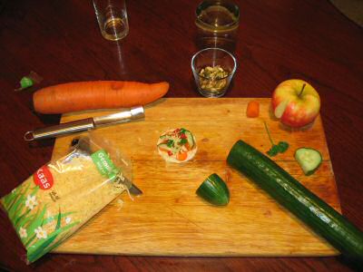 Cookin' micro Veggie Pizza.