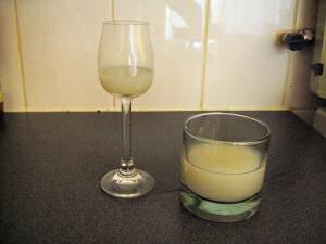 Cookin' r-Ice Tea for my hamster Lucy.