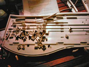 Picture of my Microsoft Natural keyboard taken apart