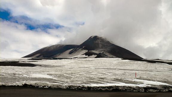 Lucy promotion on the Etna - Italy.