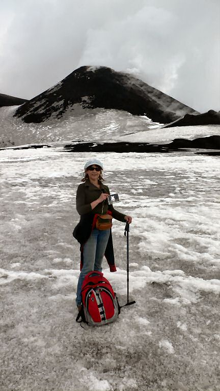 Lucy promotion on the Etna - Italy.