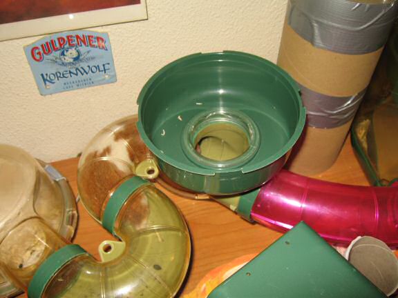 My (Houdini) hamster Lucy's third cage escape.