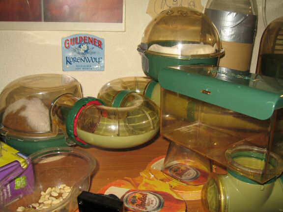 My hamster Lucy's Cage Maintenance.