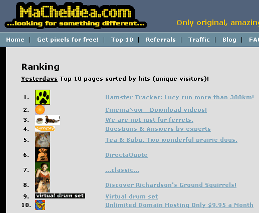 Lucy is number one for the day