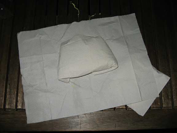 How I made a big pillow of bedding for my hamster Lucy.