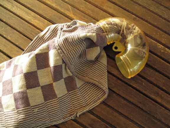 Preparing the 5.76 second bedroom-swap-pit-stop.