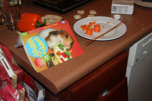 Happy Hamster Cookin' by Beth.