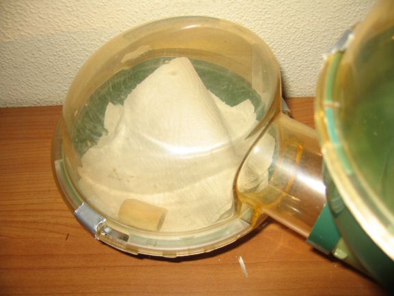 My hamster Lucy's cage clean chores ...