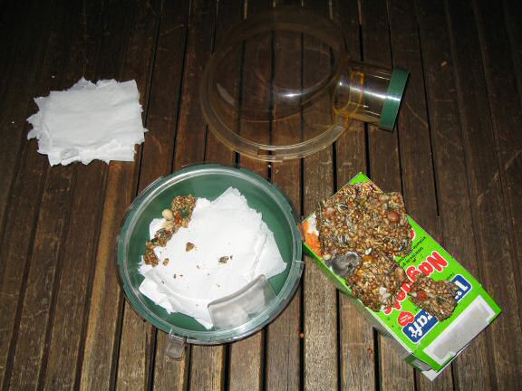 My hamster Lucy's Cage-Clean (again).