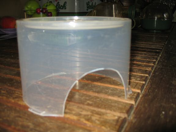 Making a new bedroom for my hamster Lucy.