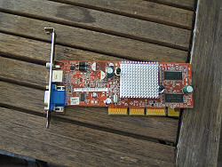 Computer crash: the graphics card removed.