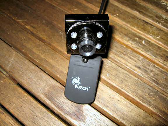 Photo of webcam, donated by Edwin.