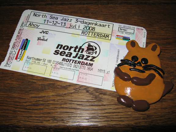 Extreme HamsterTrackin' the North Sea Jazz festival.