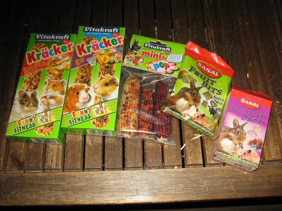 Doing groceries for my hamster Lucy.