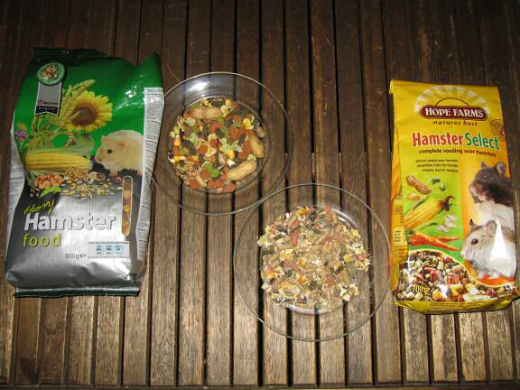 Getting stuff from the pet-store for my hamster Lucy.