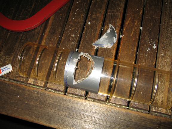 Building a stairway for my hamster Lucy.