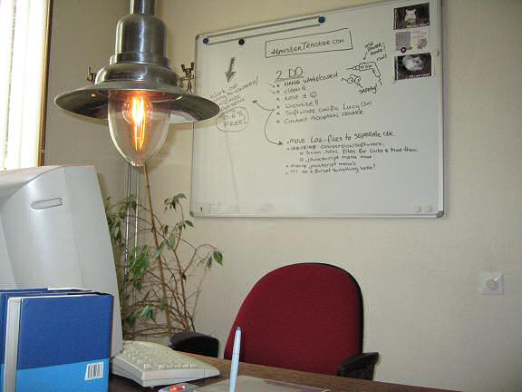 HamsterTracker.com whiteboard project.