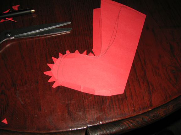 Making a Homemade Xmas-Stocking for my hamster Lucy's.