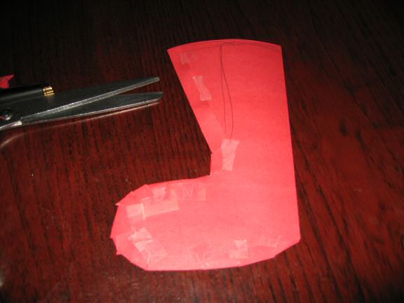 Making a Homemade Xmas-Stocking for my hamster Lucy's.