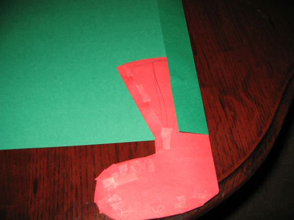 Making a Homemade Xmas-Stocking for my hamster Lucy's.