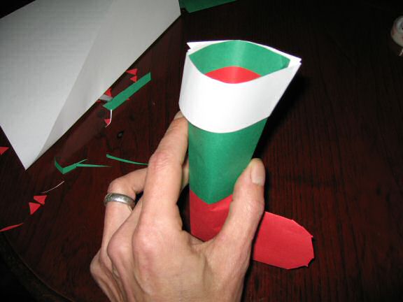 Making a Homemade Xmas-Stocking for my hamster Lucy's.
