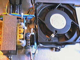 Close up picture of the HamsterTracker(tm) Powersupply