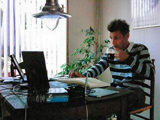 This is me programming to the max.