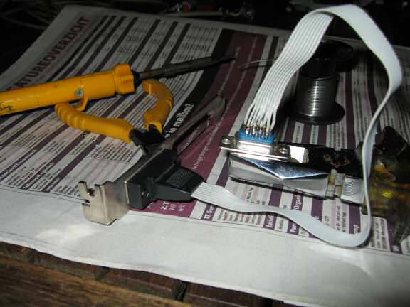 Weekend project, installing USB-RS232 device.