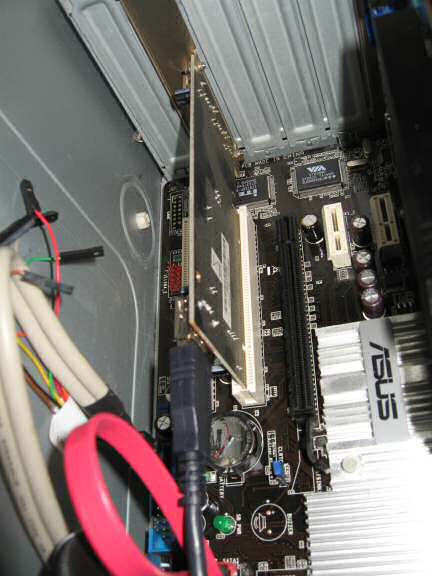 Weekend project, installing USB-RS232 device.