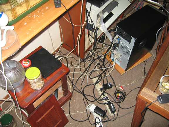 Weekend project, installing USB-RS232 device.