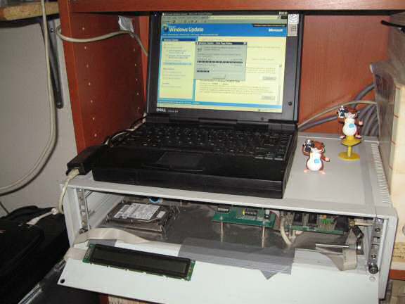 The HamsterTracker(tm)-server gettin' some serious updates.