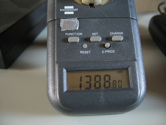 Geekin'bout HamsterTracker™ Power Consumption.