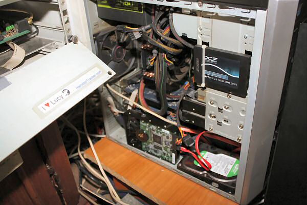 Hardware Troubles for both Lucy and me!