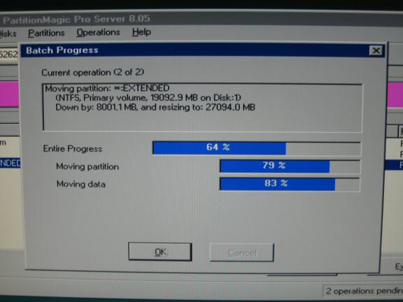 Upgrading the HamsterTracker-Server with Windows Vista Ultimate.