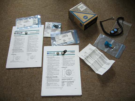 The shipment of the iButton-order, the NEXT addition to the HamsterTracker(tm)-system.