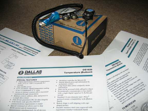 The shipment of the iButton-order, the NEXT addition to the HamsterTracker(tm)-system.