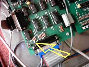 Picture of the faulty connection that caused invalid data