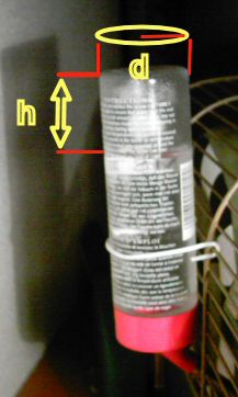 Picture of Lucy's waterbottle