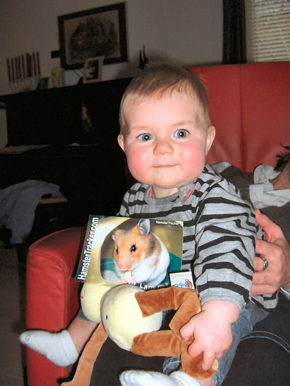 Extreme HamsterTrackin' grand-child Maud, by Anton