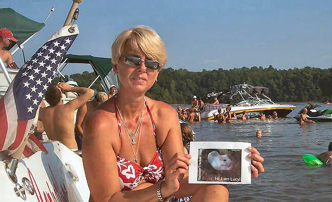 DIY Extreme HamsterTrackin' High Rock Lake in Salisbury, North Calolina USA!