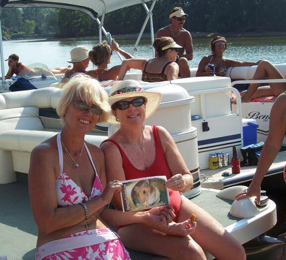 Extreme HamsterTrackin' in High Rock Lake, Salisbury, USA by Kim and friends.