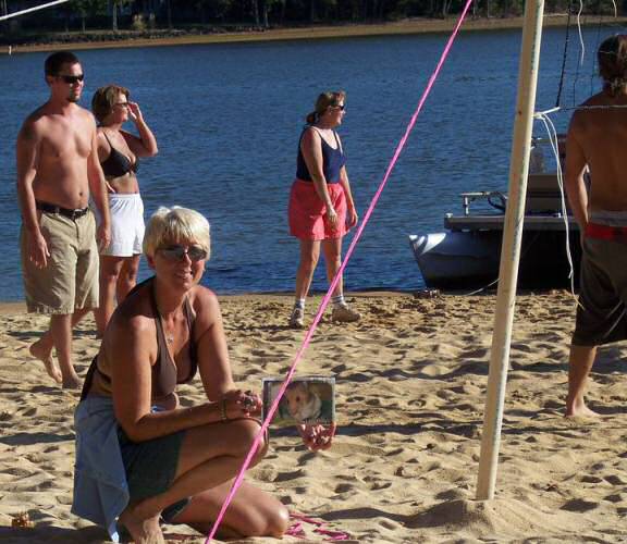 Extreme HamsterTrackin' in High Rock Lake, Salisbury, USA by Kim and friends.