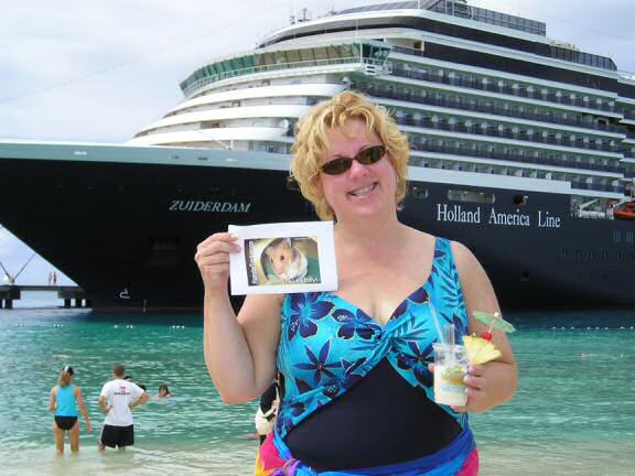 Extreme HamsterTrackin the Caribbean by Kris and her husband !