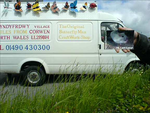 Lucy promotion in Wales.