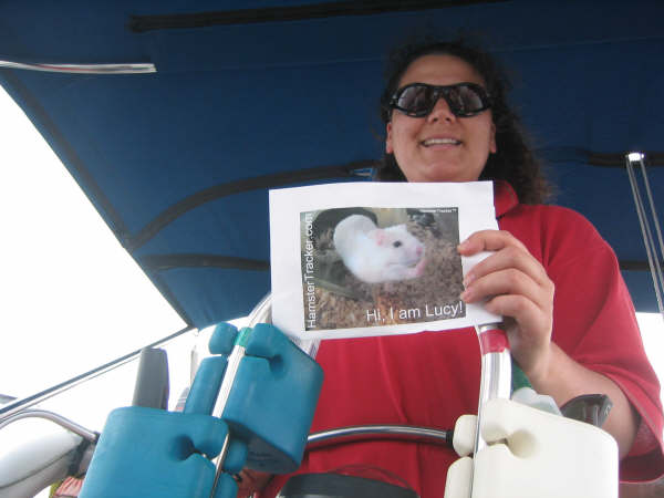 DIY Extreme HamsterTrackin' by Michelle on Lake Ontario, (near) Toronto, Canada!