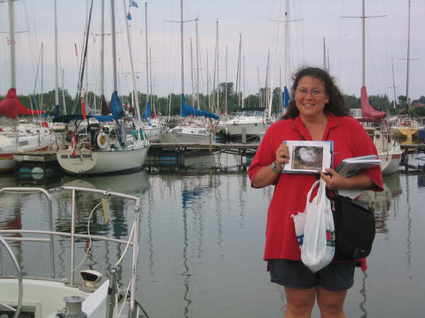 DIY Extreme HamsterTrackin' by Michelle on Lake Ontario, (near) Toronto, Canada!